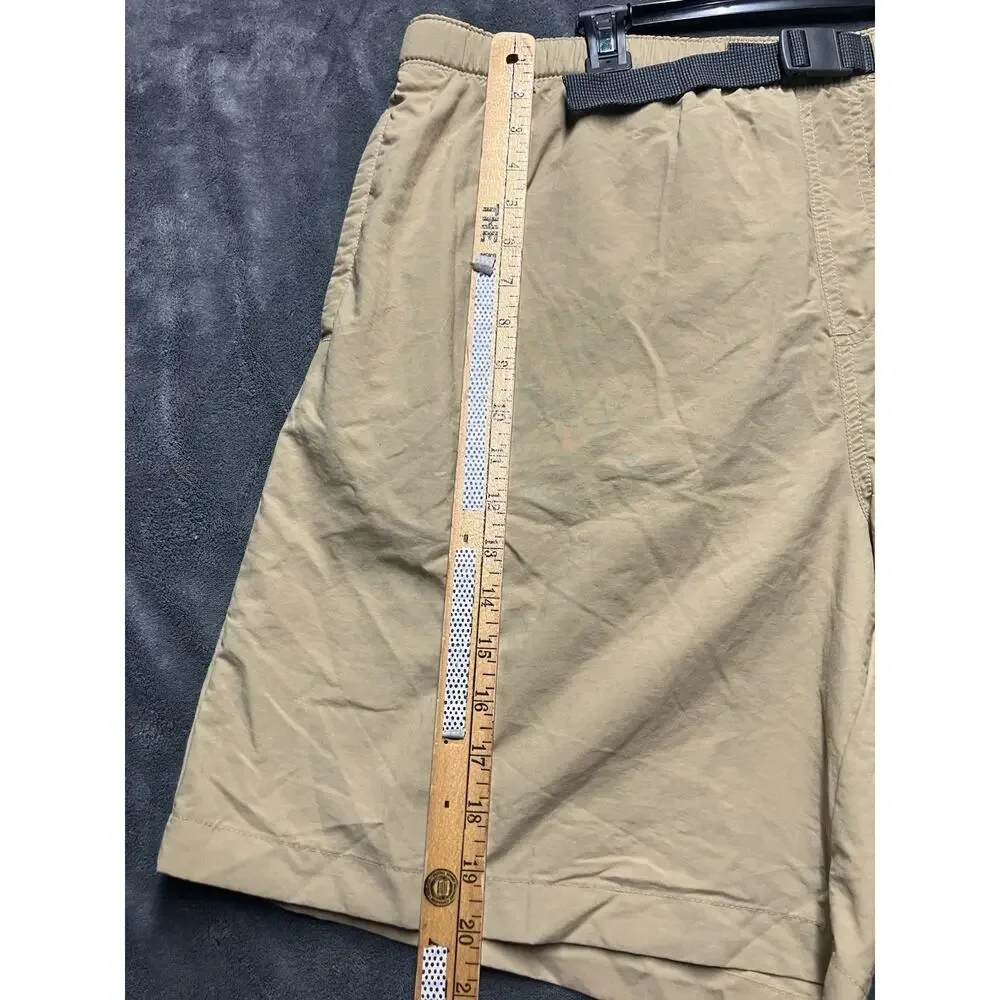 Columbia Khaki Swim Shorts Trunks Mesh Lined Quick Dry Men’s Sz XL Outdoor Hike
